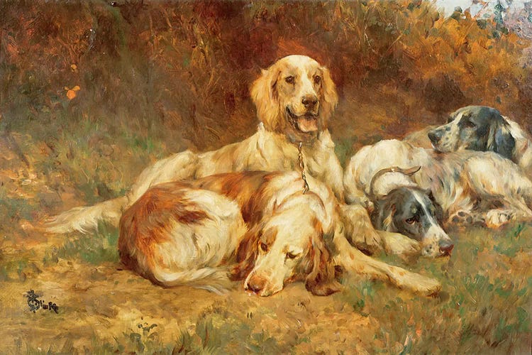Waiting for the Guns by Thomas Blinks wall art