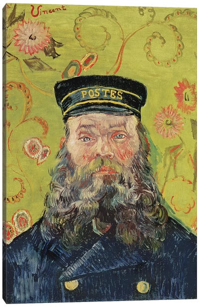 Joseph-Etienne Roulin, 1889 Canvas Art Print - Vincent van Gogh