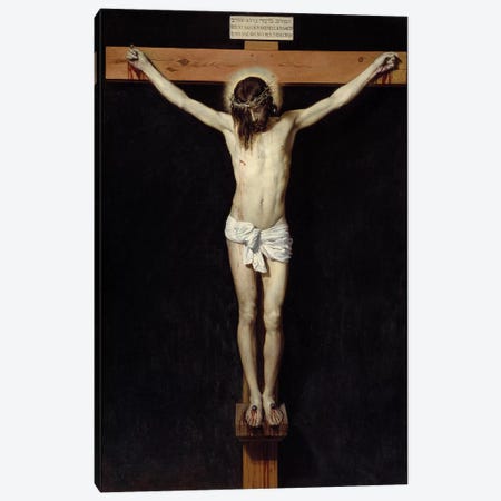 Christ crucifies, 1632 Canvas Print #BMN9598} by Diego Rodriguez de Silva y Velazquez Canvas Art Print