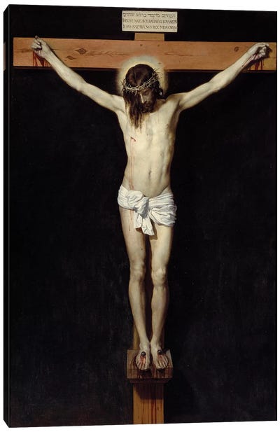 Christ crucifies, 1632 Canvas Art Print - Religious Figure Art