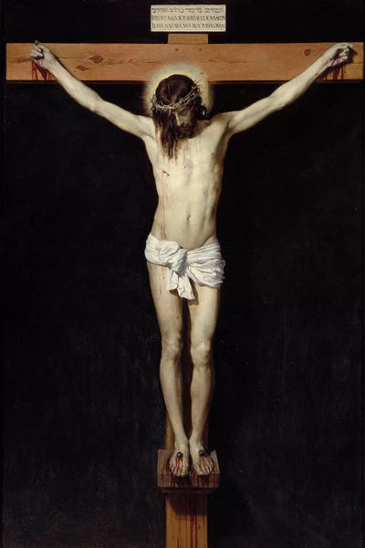 Christianity: Christ crucifies, 1632 by Diego Rodriguez de Silva y Velazquez