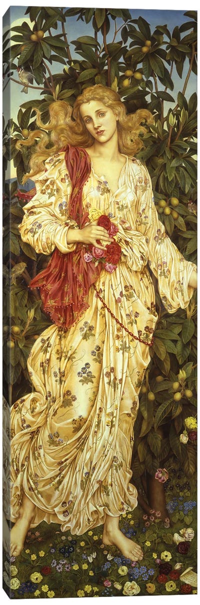 Flora, 1894  Canvas Art Print
