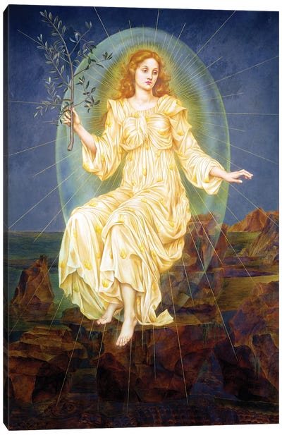 Lux in Tenebris, 1895  Canvas Art Print