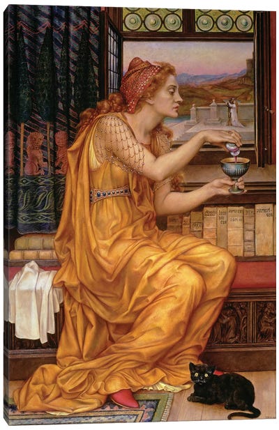 The Love Potion, 1903  Canvas Art Print - Pre-Raphaelite Art