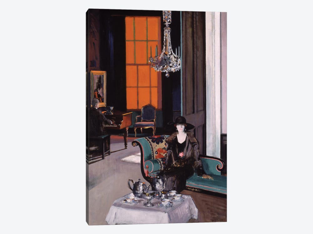 Interior: The Orange Blind, c.1928  1-piece Canvas Print