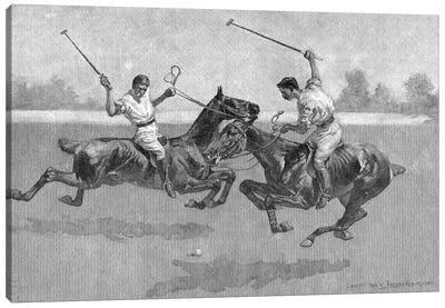 Polo Players, 1890  Canvas Art Print