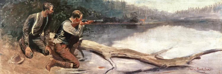 The Winchester by Frederic Remington wall art