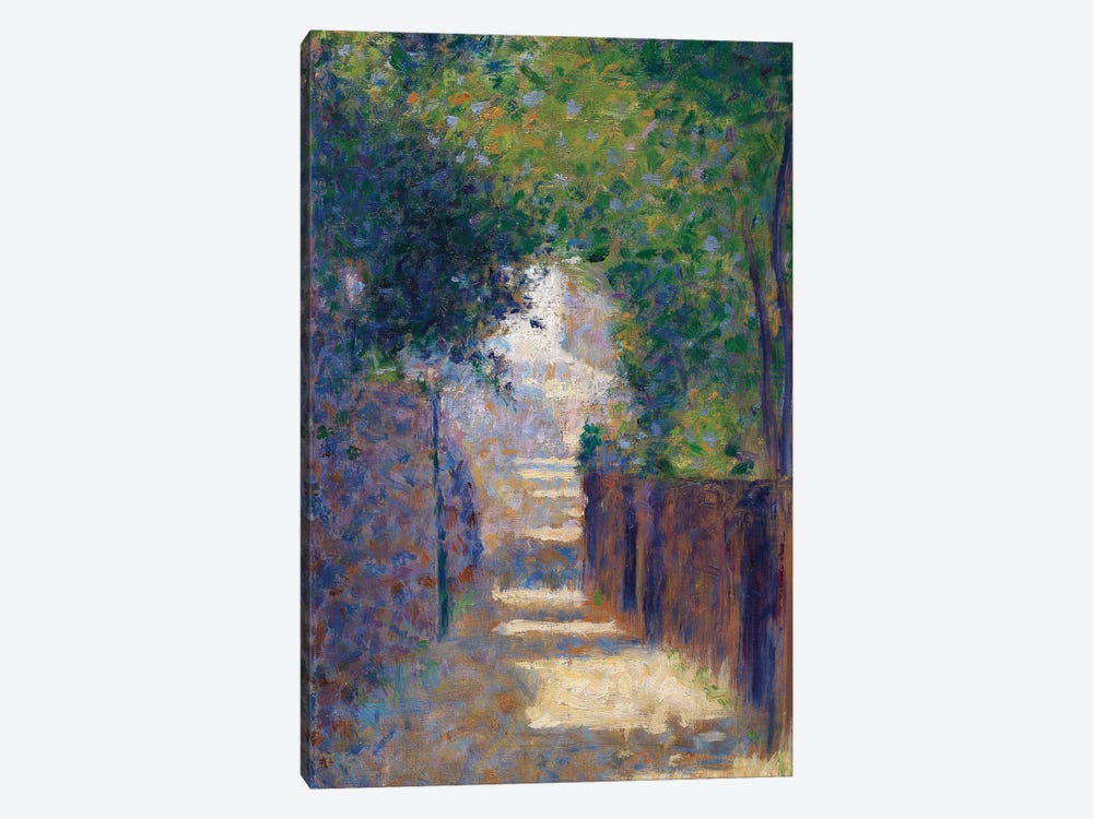 Rue St. Vincent in Spring, c.1884  by Georges Seurat 1-piece Art Print