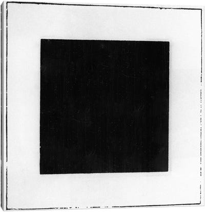 Black Square  Canvas Art Print - Modernism Art