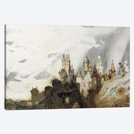 Le Gai Chateau  Canvas Print #BMN968} by Victor Hugo Art Print