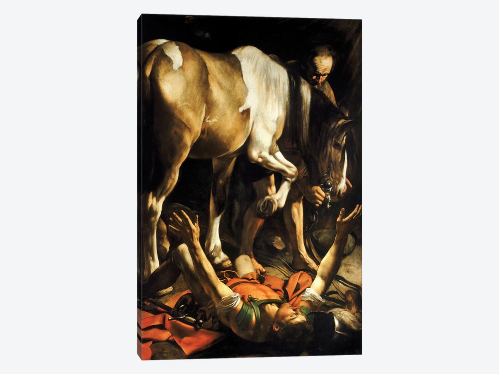 The Conversion of St. Paul, 1601  by Michelangelo Merisi da Caravaggio 1-piece Art Print