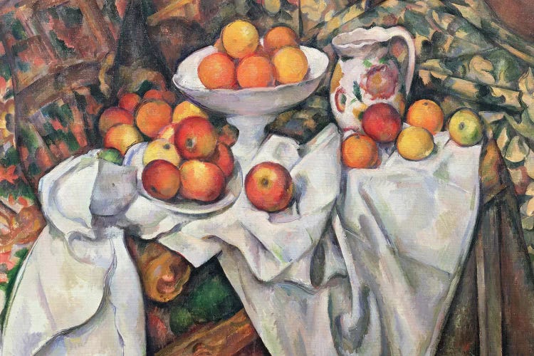 Apples and Oranges, 1895-1900  by Paul Cezanne wall art