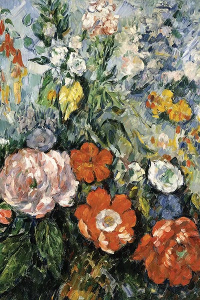 Post-Impressionism: Bouquet of Flowers, 1879-1880  by Paul Cezanne