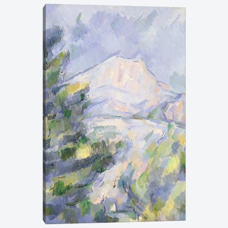Mont Sainte-Victoire, c.1904-06  Canvas Print #BMN9705} by Paul Cezanne Canvas Art Print