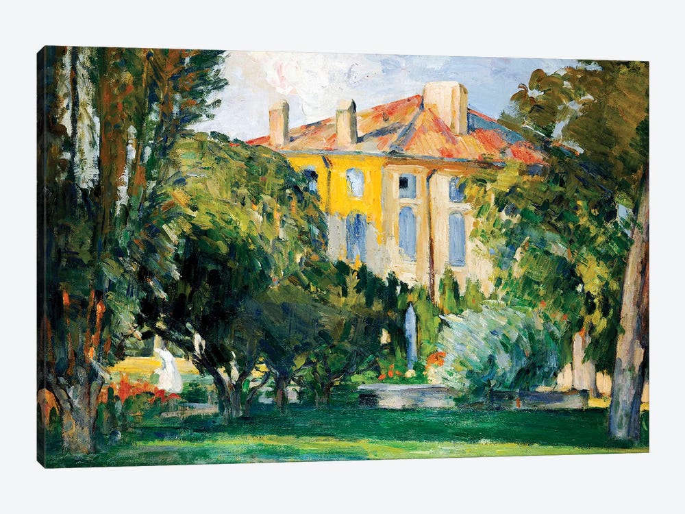 The House at Jas de Bouffan, 1882-85  by Paul Cezanne 1-piece Canvas Artwork