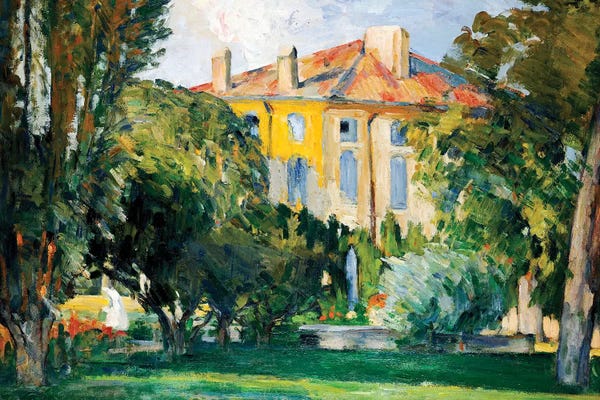 Post-Impressionism: The House at Jas de Bouffan, 1882-85  by Paul Cezanne