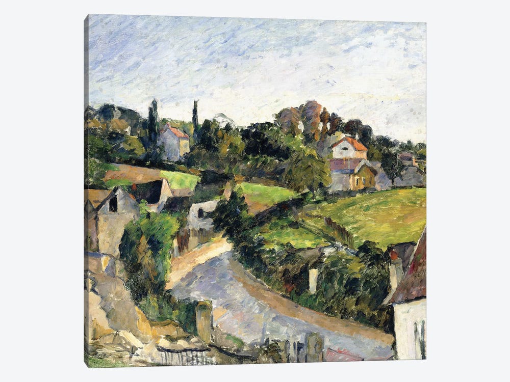 The Winding Road, c.1877  by Paul Cezanne 1-piece Canvas Print