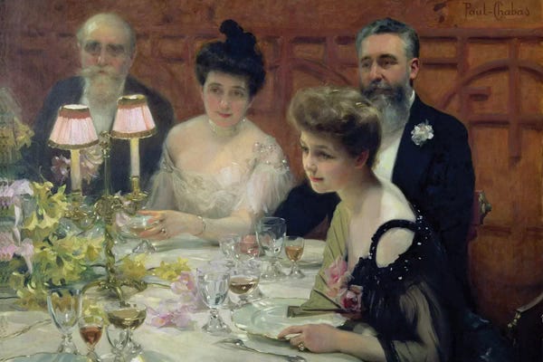 The Corner of the Table, 1904 