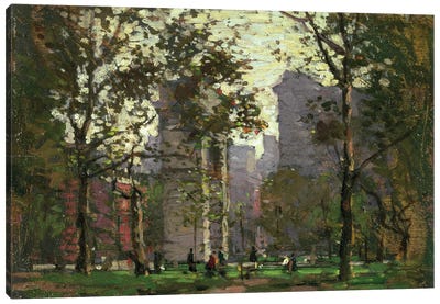 Washington Square, New York  Canvas Art Print