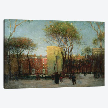 Washington Square, New York, c.1900  Canvas Print #BMN9743} by Paul Cornoyer Canvas Art