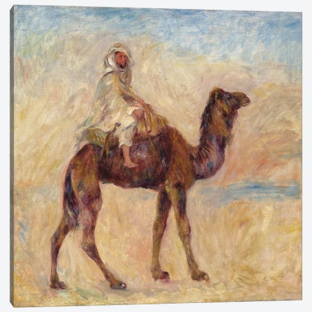 A Camel; A Dos de Chameau, 1881  Canvas Print #BMN9752} by Pierre-Auguste Renoir Art Print