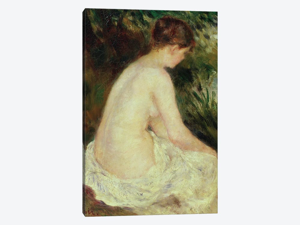 Bather, 1879  by Pierre-Auguste Renoir 1-piece Canvas Art