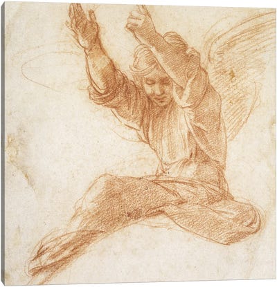 An Angel  Canvas Art Print - Raphael