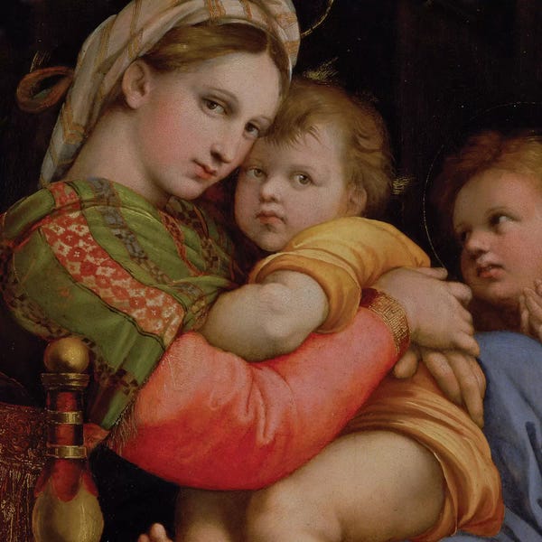 Christianity: The Madonna of the Chair  by Raphael
