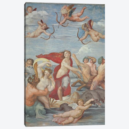 The Triumph of Galatea, 1513-14  Canvas Print #BMN9784} by Raphael Canvas Art Print
