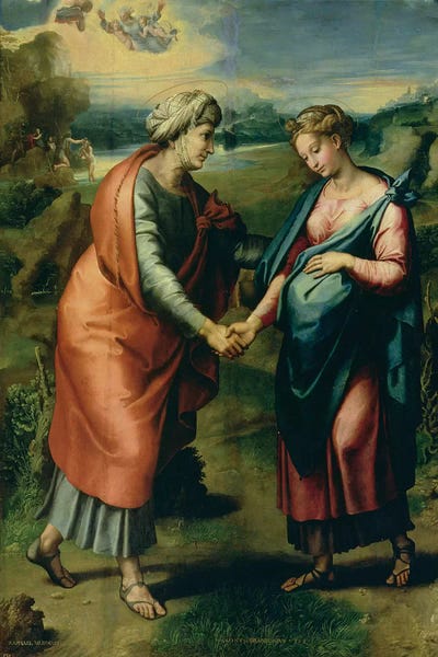 Raphael: The Visitation by Raphael