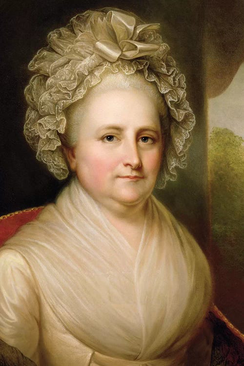 Portrait of Martha Washington  