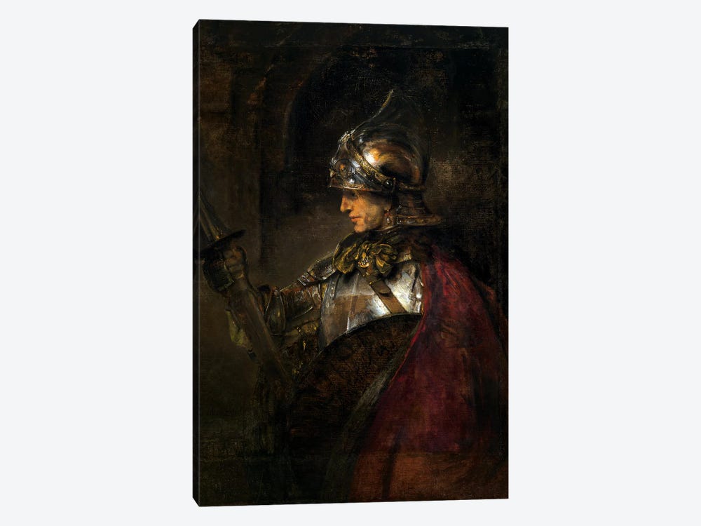 A Man in Armour, 1655  by Rembrandt van Rijn 1-piece Canvas Artwork