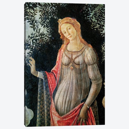 Primavera, detail of Venus, c.1478  Canvas Print #BMN9805} by Sandro Botticelli Canvas Art