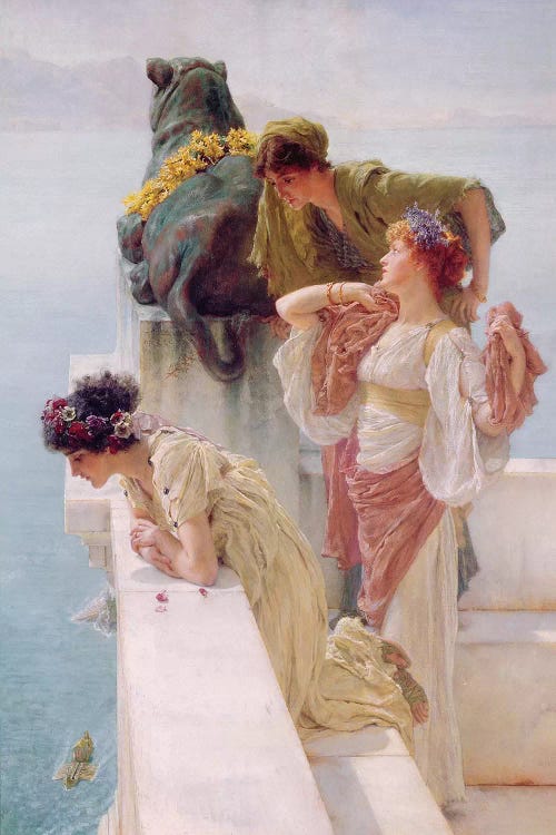 A Coign of Vantage, 1895  by Sir Lawrence Alma-Tadema wall art
