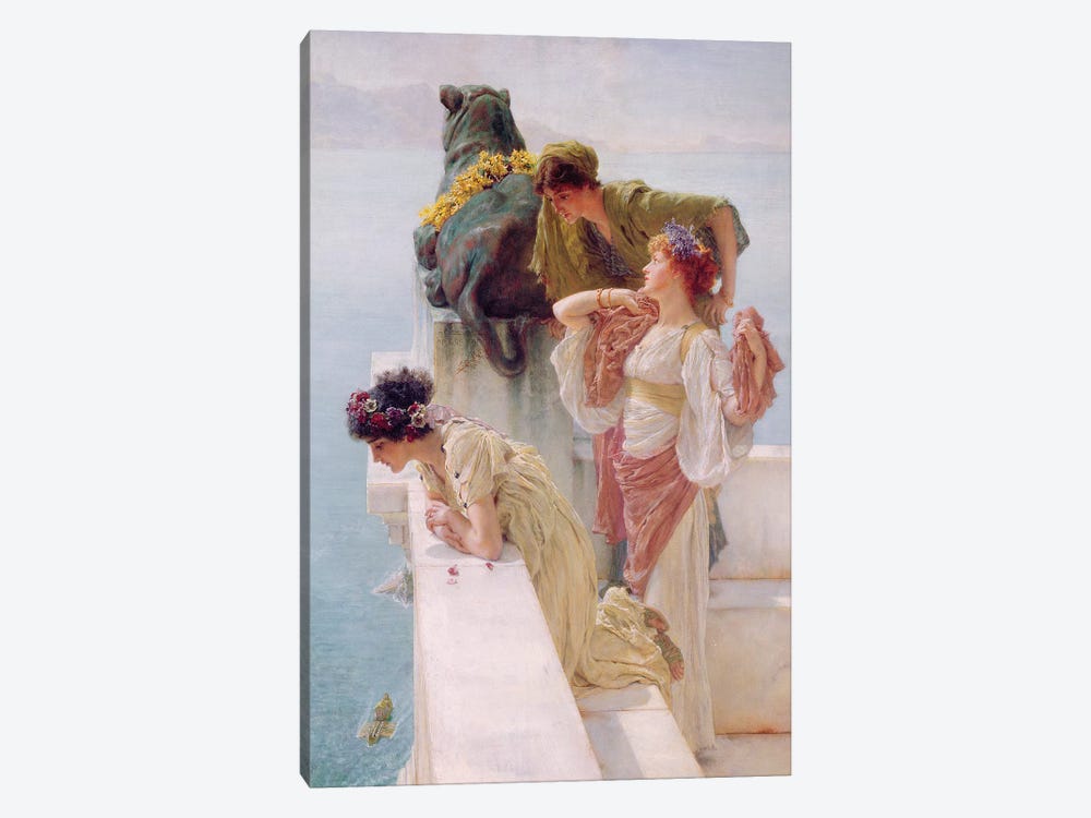 A Coign of Vantage, 1895  by Sir Lawrence Alma-Tadema 1-piece Canvas Art