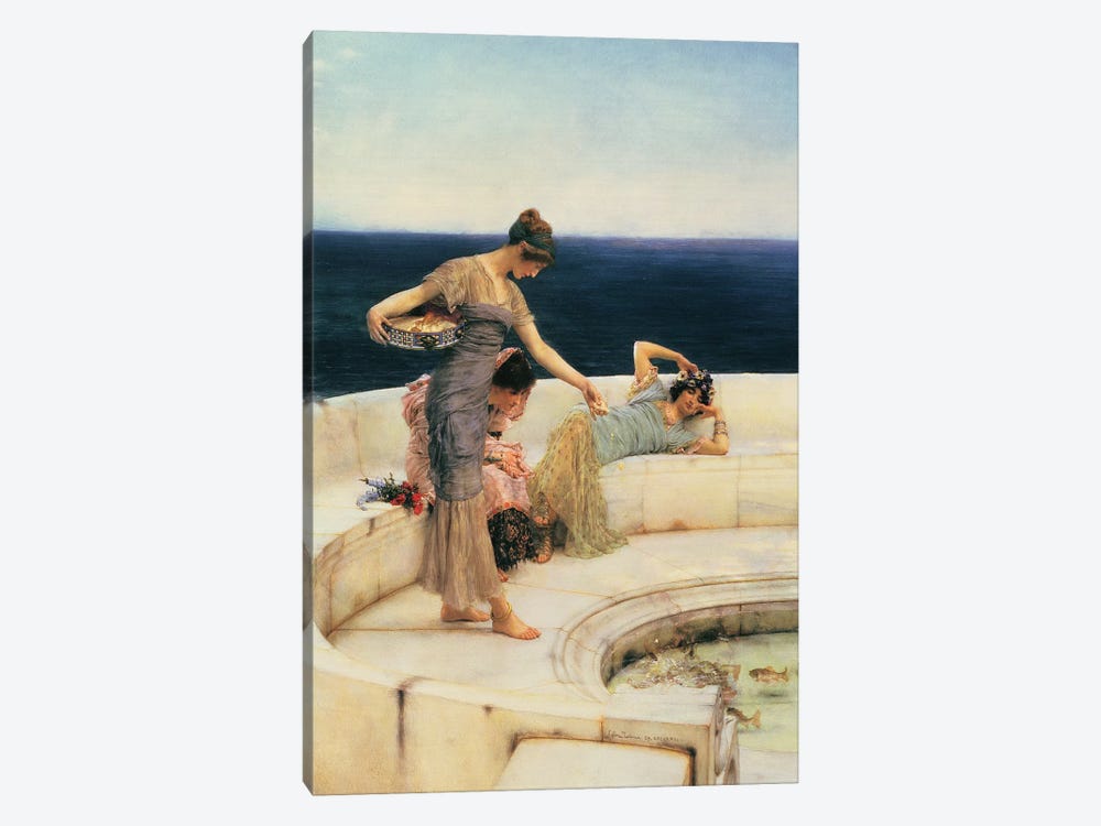 Silver Favourites, c.1903  by Sir Lawrence Alma-Tadema 1-piece Canvas Print