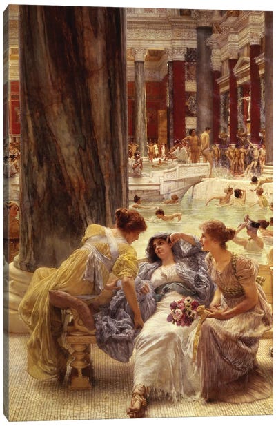 The Baths of Caracalla, 1899  Canvas Art Print