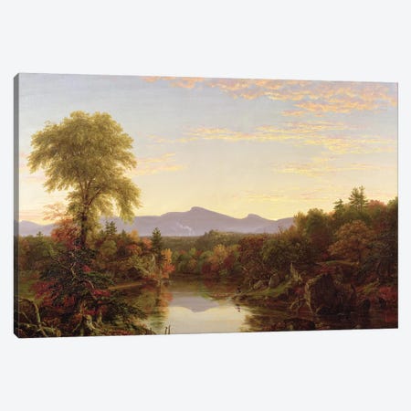 Catskill Creek, New York, 1845  Canvas Print #BMN9823} by Thomas Cole Canvas Print