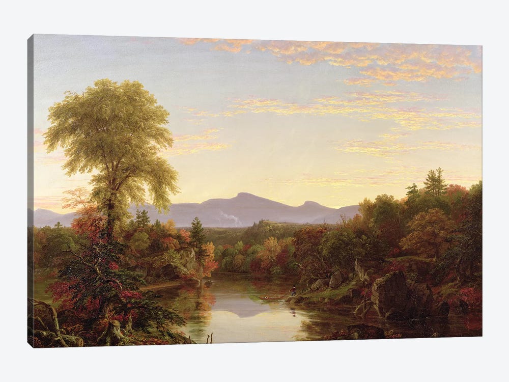 Catskill Creek, New York, 1845  by Thomas Cole 1-piece Canvas Art