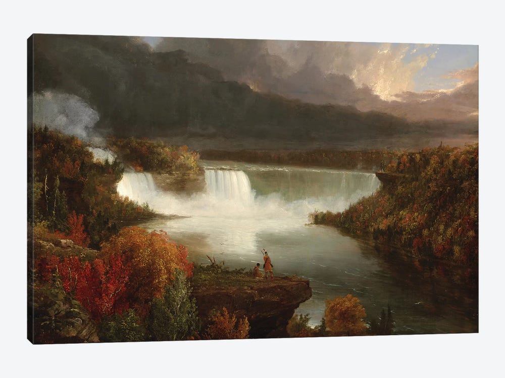 Distant View of Niagara Falls, 1830  by Thomas Cole 1-piece Art Print