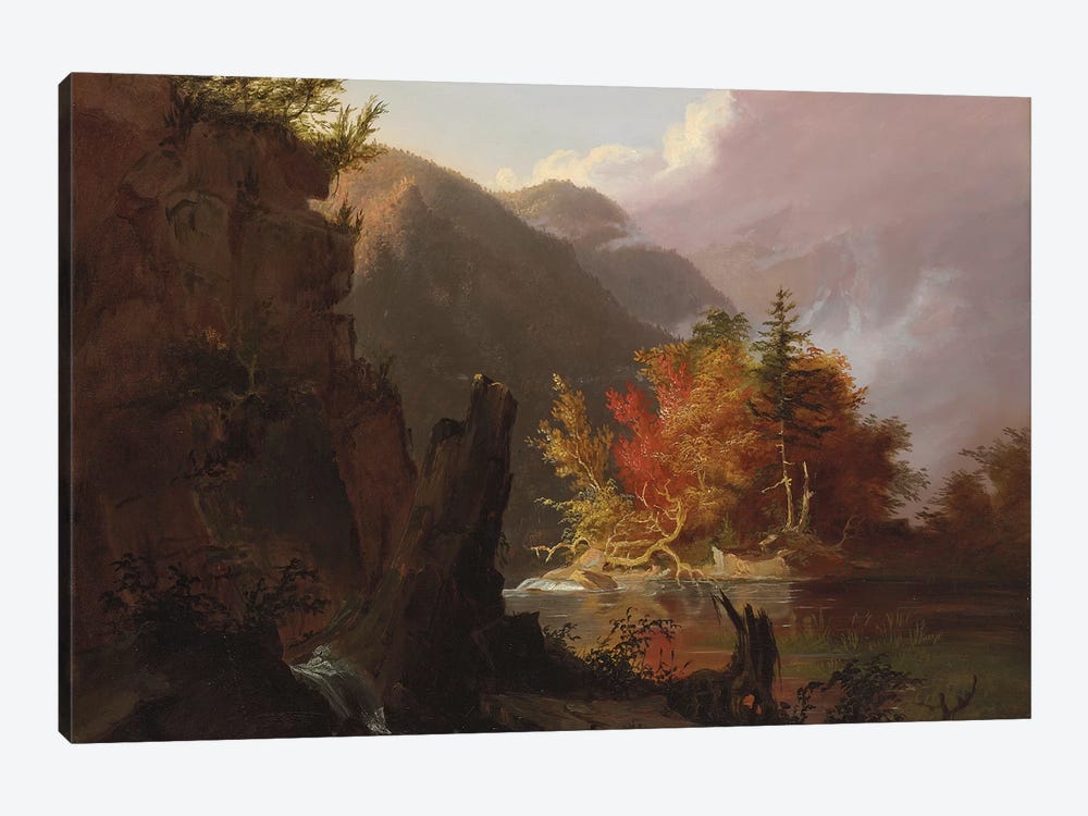 View in Kaaterskill Clove, 1826  1-piece Canvas Art
