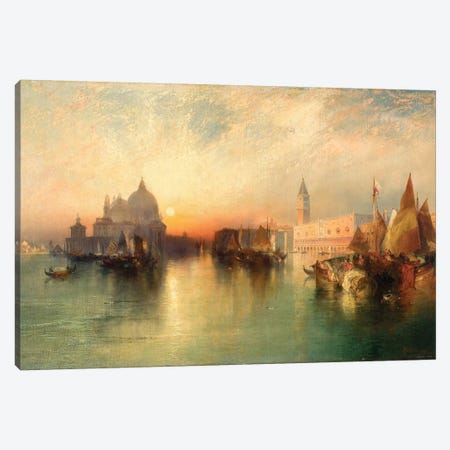 View of Venice, 1895  Canvas Print #BMN9844} by Thomas Moran Canvas Art