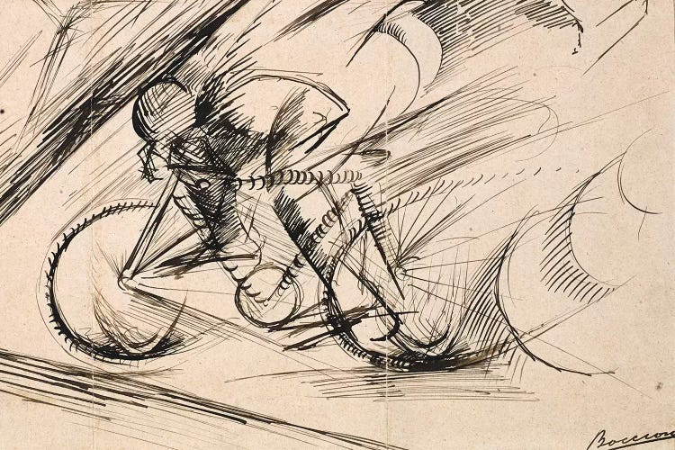 Dynamism of a Cyclist, 1913 