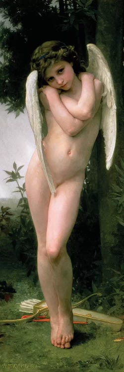 Cupidon, 1891  by William-Adolphe Bouguereau wall art