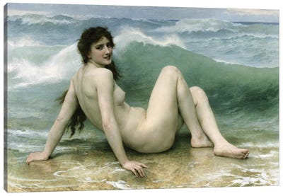 La Vague, 1896  Canvas Art Print