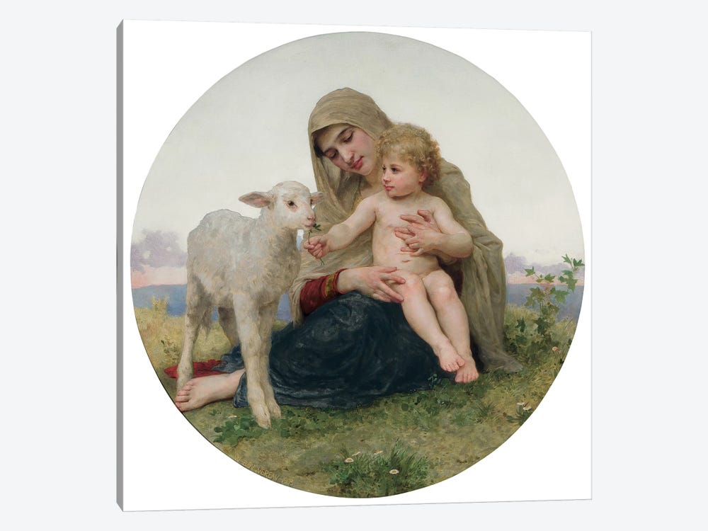 La Vierge avec l'Agneau, 1903  1-piece Art Print