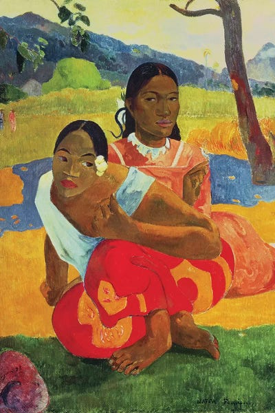 Paul Gauguin: Nafea Faaipoipo  by Paul Gauguin