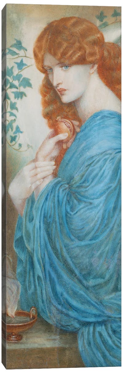 Proserpine after Gabriel Dante Rossetti, c.1890 Canvas Art Print