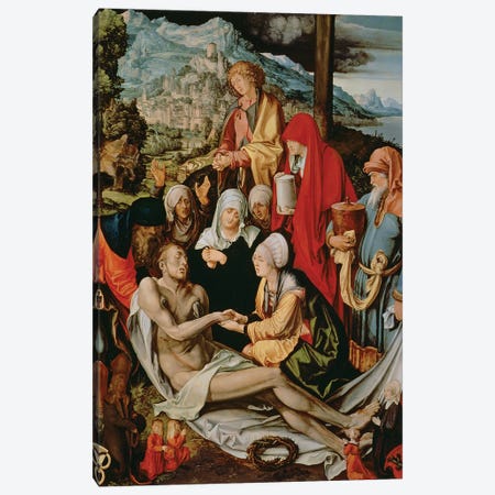 Lamentation for Christ, 1500-03  Canvas Print #BMN989} by Albrecht Dürer Art Print