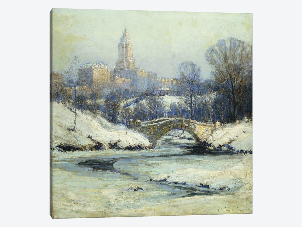 Central Park,  by Colin Campbell Cooper 1-piece Canvas Art Print